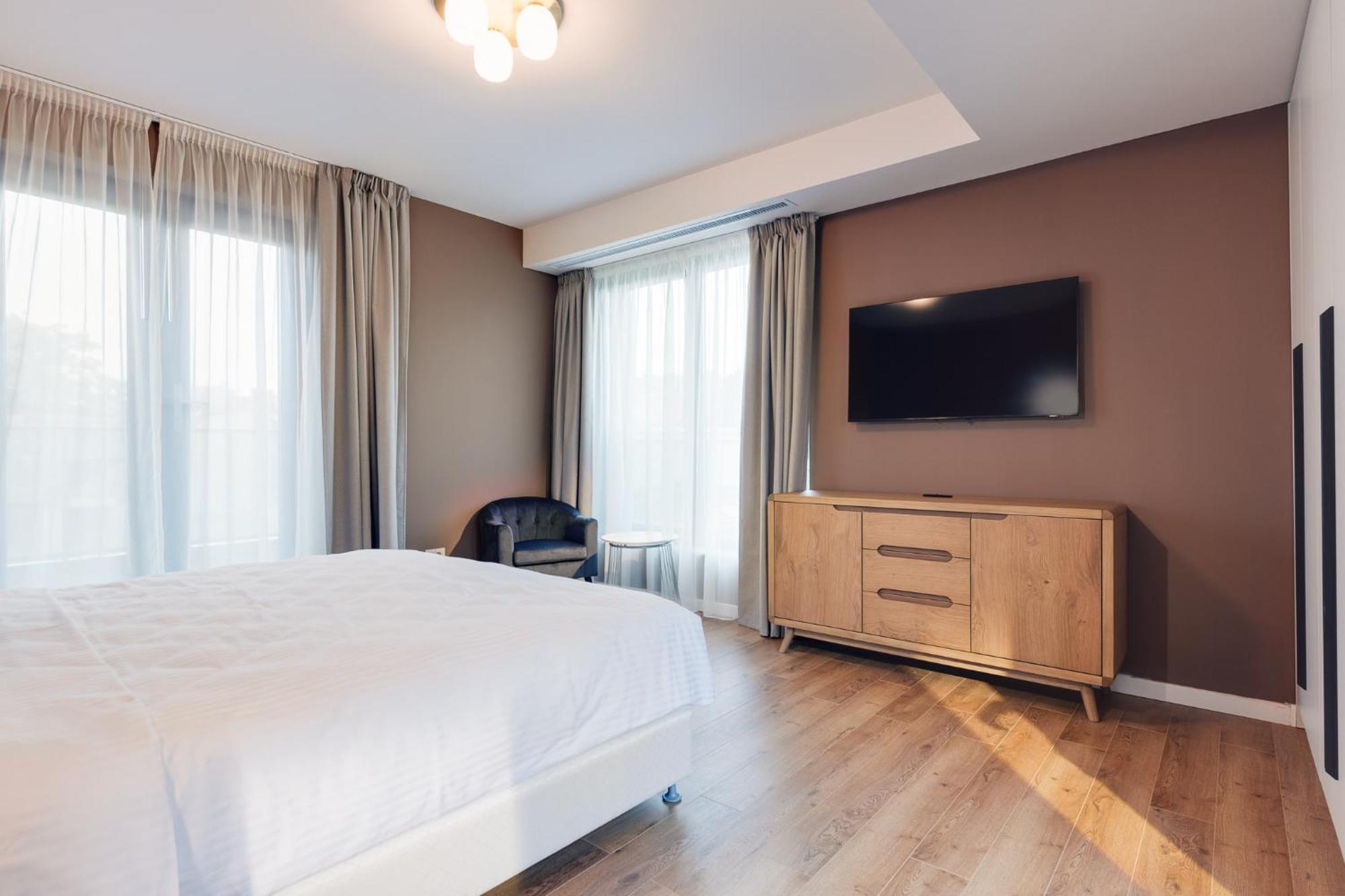 Syndicate Lodging Aparthotel Kluž Pokoj fotografie