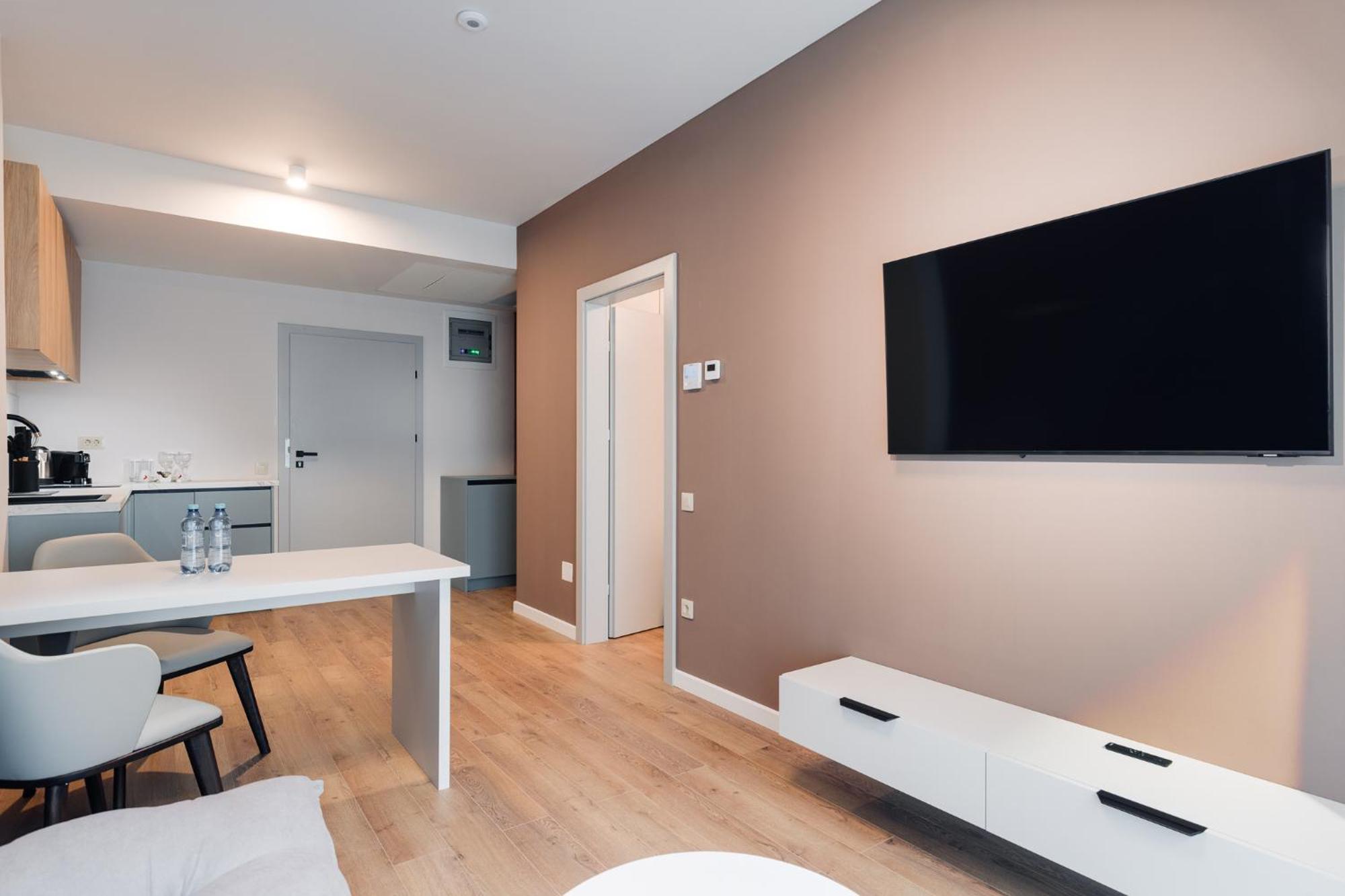 Syndicate Lodging Aparthotel Kluž Pokoj fotografie