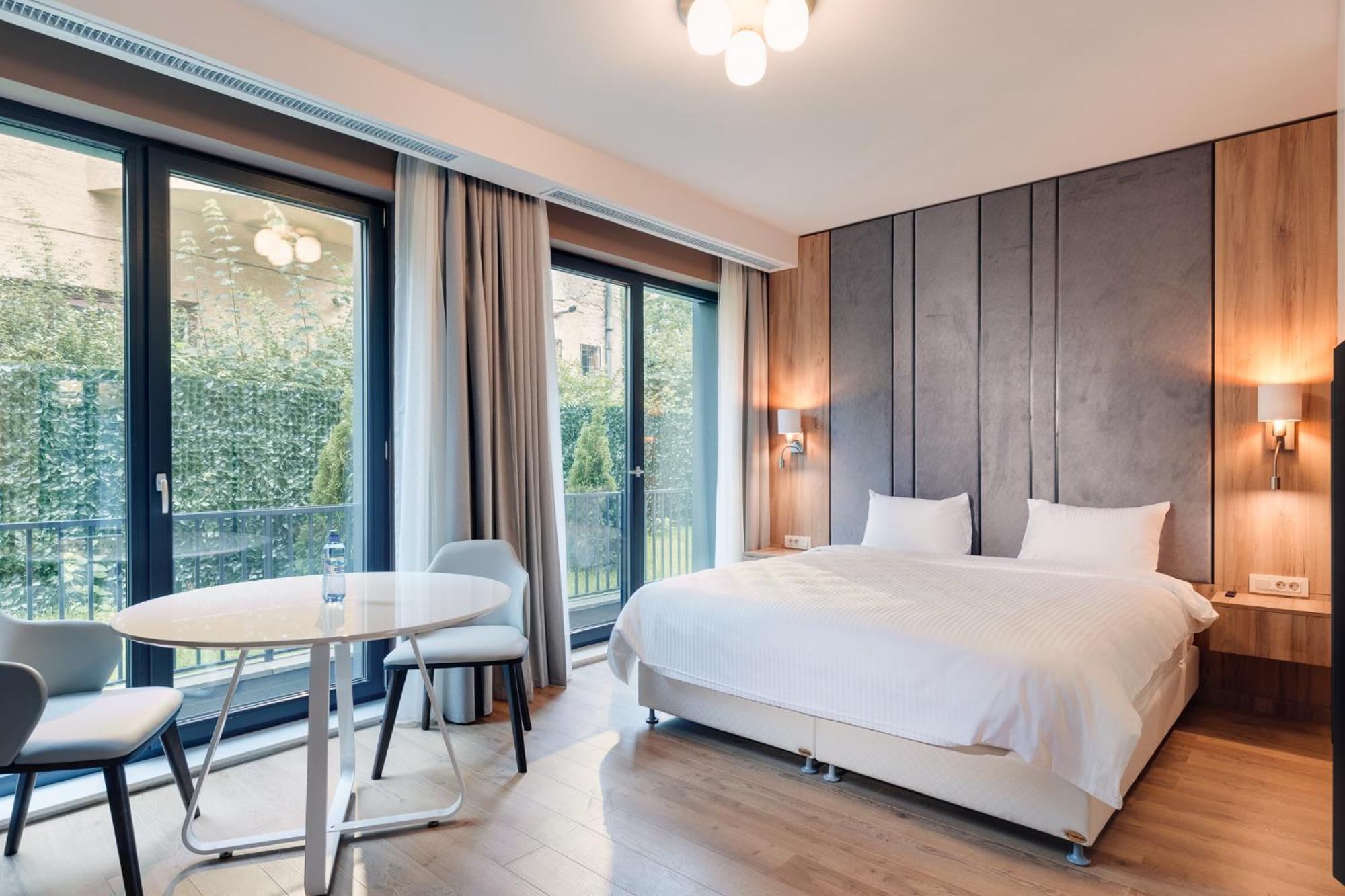 Syndicate Lodging Aparthotel Kluž Pokoj fotografie